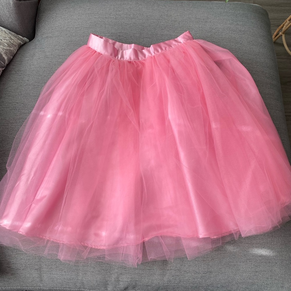 Pink Tulle Skirt